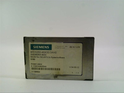 SIEMENS 6FC5250-4BX30-3AH0