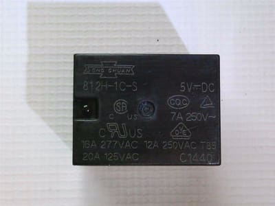 SONG CHUAN 812H-1C-S-5VDC