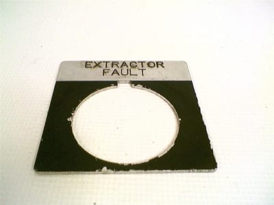 ALLEN BRADLEY 800T-X559E-EXTRACTOR-FAULT