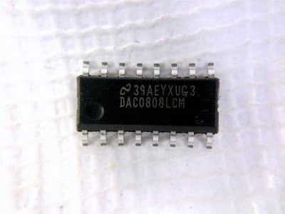 TEXAS INSTRUMENTS SEMI DAC0808LCM