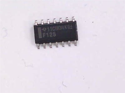TEXAS INSTRUMENTS SEMI SN74F125D
