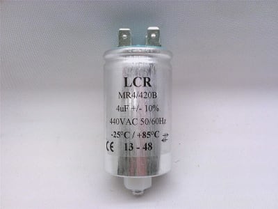 LCR CAPACITORS MR4/420B 4UF/440VAC