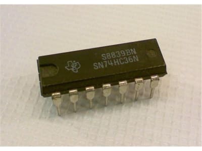 TEXAS INSTRUMENTS SEMI SN74HC36N