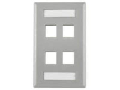 HELLERMANN TYTON FPIQUAD-GRY