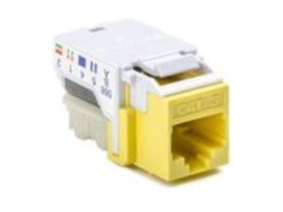 HELLERMANN TYTON RJ45FC3-YEL