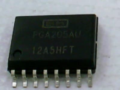 TEXAS INSTRUMENTS SEMI PGA205AU