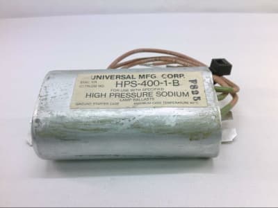 UNIVERSAL LIGHTING TECHNOLOGY HPS-400-1