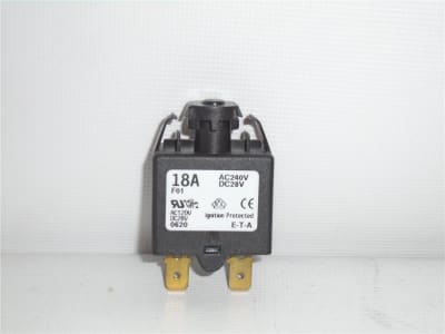 E-T-A CIRCUIT BREAKERS 1658-F01-00-P10-D01-18A