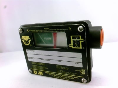 UNIVERSAL FLOW MONITORS 016M-3-320V.9-A3NR-RG-.40