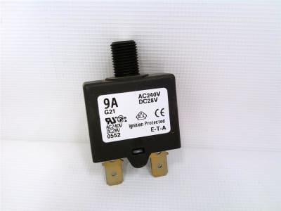E-T-A CIRCUIT BREAKERS 1658-G21-00-P10-9A