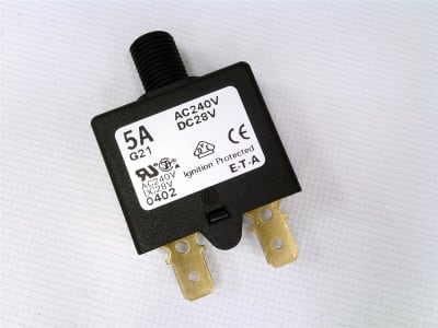 E-T-A CIRCUIT BREAKERS 1658-G21-00-P10-5A
