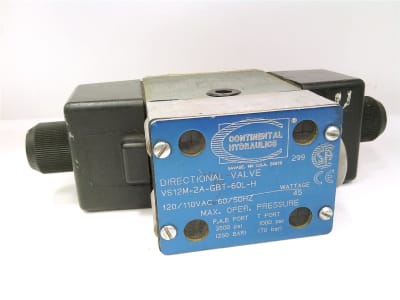 CONTINENTAL HYDRAULICS VS12M-2A-GBT-60L-H