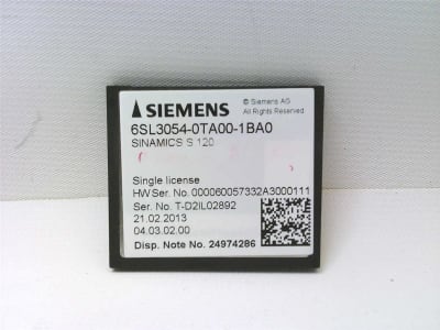 SIEMENS 6SL30540TA001BA0