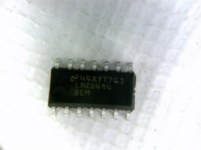 TEXAS INSTRUMENTS SEMI LMC6494BEM/NOPB