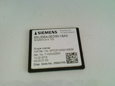 SIEMENS 6SL30540ED001BA0