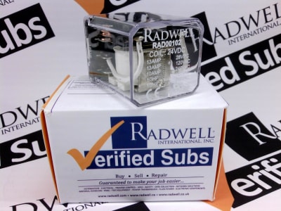 RADWELL VERIFIED SUBSTITUTE 100DPDT5A24VDCSUB