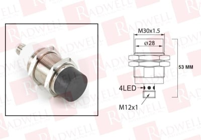 RADWELL VERIFIED SUBSTITUTE FCM2-3015P-ARS4-SUB