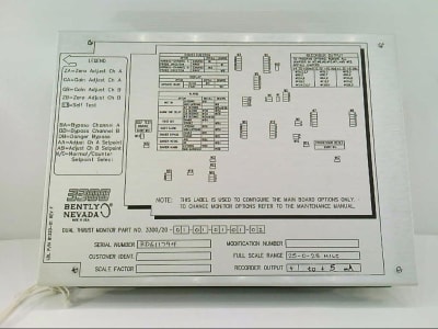 GENERAL ELECTRIC 3300/20-01-01-01-01-02