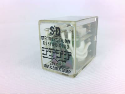 STRUTHERS DUNN RELAYS C281-XDX-100-DC24
