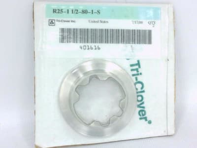 TRI CLOVER R25-1-1/2-80-1-S