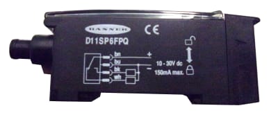 BANNER ENGINEERING D11SP6FPQ