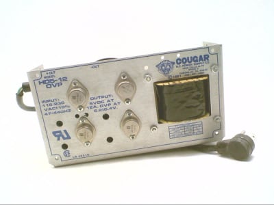 COUGAR ELECTRONICS CORP HD5-12/OVP