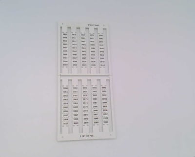 ALLEN BRADLEY 1492-SM6X9V3900-3999