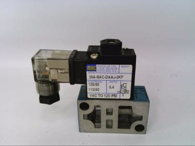 MAC VALVES INC 35A-SAC-DAAJ-2KF