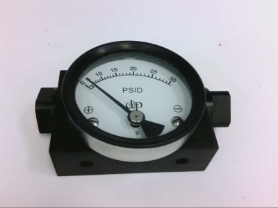 DIFFERENTIAL PRESSURE PLUS 200-DPG-GA-2.5-4N-1-SS-FVO