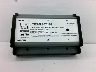 EFI ELECTRONICS 65T120