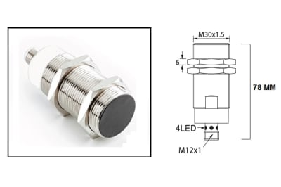 RADWELL VERIFIED SUBSTITUTE BES M30ML-PSC10A-S04G-W01-SUB