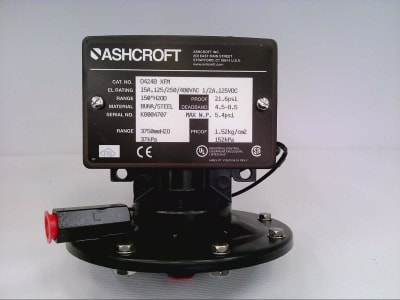 ASHCROFT D424B-XFM-150IN-H2OD