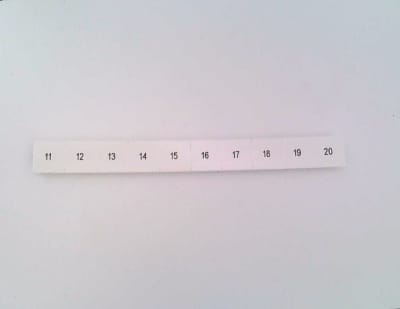 PHOENIX CONTACT ZB10 LGS:FORTL.ZAHLEN 11-20