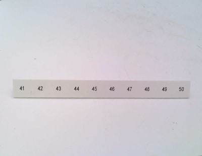 PHOENIX CONTACT ZB10 LGS:FORTL.ZAHLEN 41-50