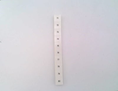 PHOENIX CONTACT ZB 6 QR:FORTL.ZAHLEN 71-80