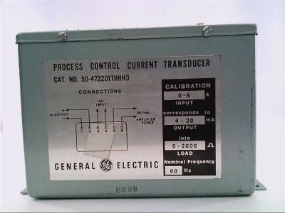 GENERAL ELECTRIC 50-472201THHH3