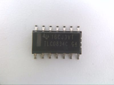 TEXAS INSTRUMENTS SEMI TLC0834CD