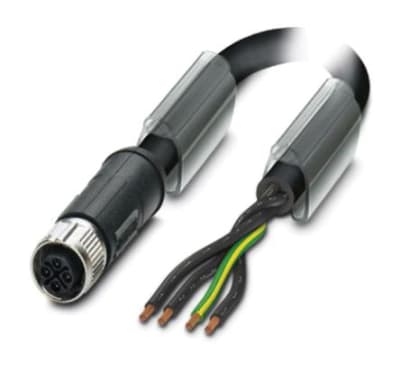 PHOENIX CONTACT SAC-4P- 5,0-PUR/M12FSS PE