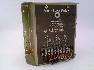 BASLER ELECTRIC PRS-250