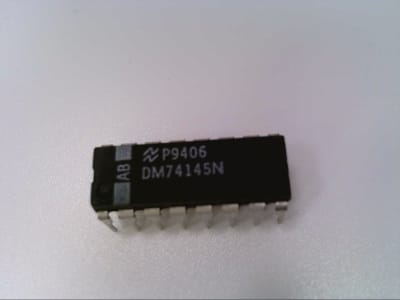 TEXAS INSTRUMENTS SEMI DM74145N