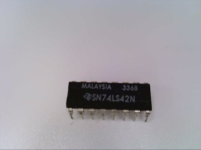 TEXAS INSTRUMENTS SEMI SN74LS42N