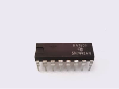TEXAS INSTRUMENTS SEMI SN7442AN