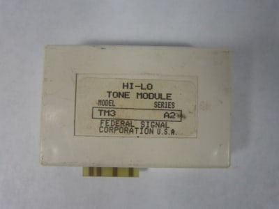 FEDERAL SIGNAL TM3