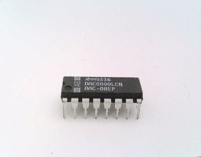 TEXAS INSTRUMENTS SEMI DAC0800LCN