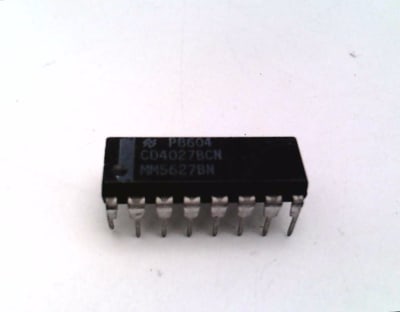 TEXAS INSTRUMENTS SEMI CD4027BCN