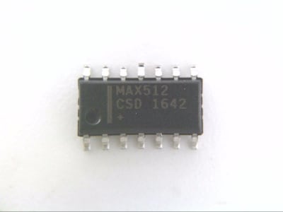 MAXIM INTEGRATED PRODUCTS MAX512CSD+
