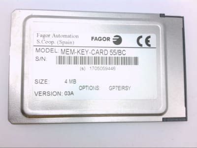 FAGOR MEM-KEY-CARD-55/BC