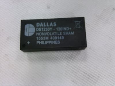 MAXIM INTEGRATED PRODUCTS DS1230Y-120IND+