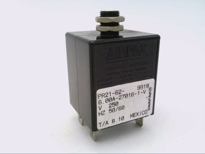 SENSATA TECHNOLOGIES PR21-62--6.00A-27016-1-V