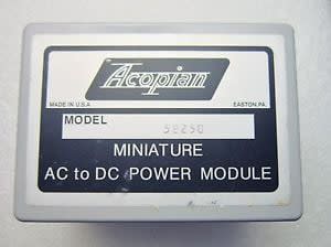 ACOPIAN 15E100